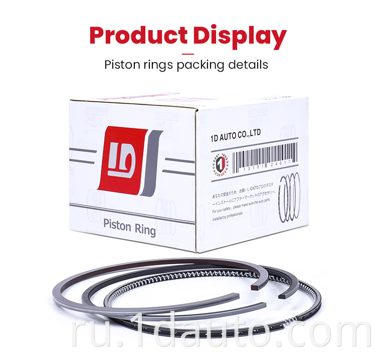 H07D Piston Ring Set